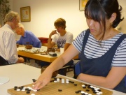 Lee Min Jin 5p zu Gast im Sprachzentrum